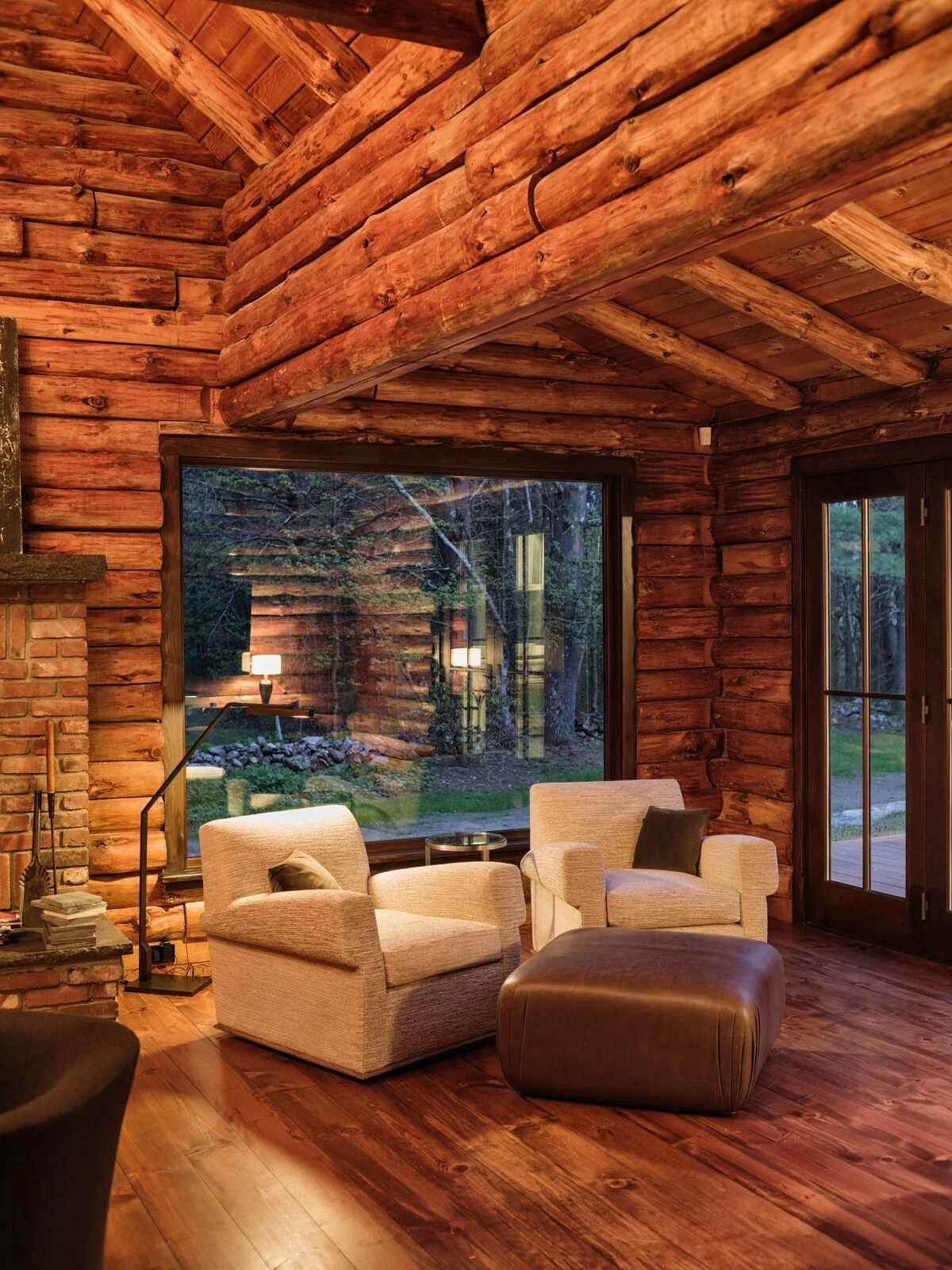 Modern Log Cabin