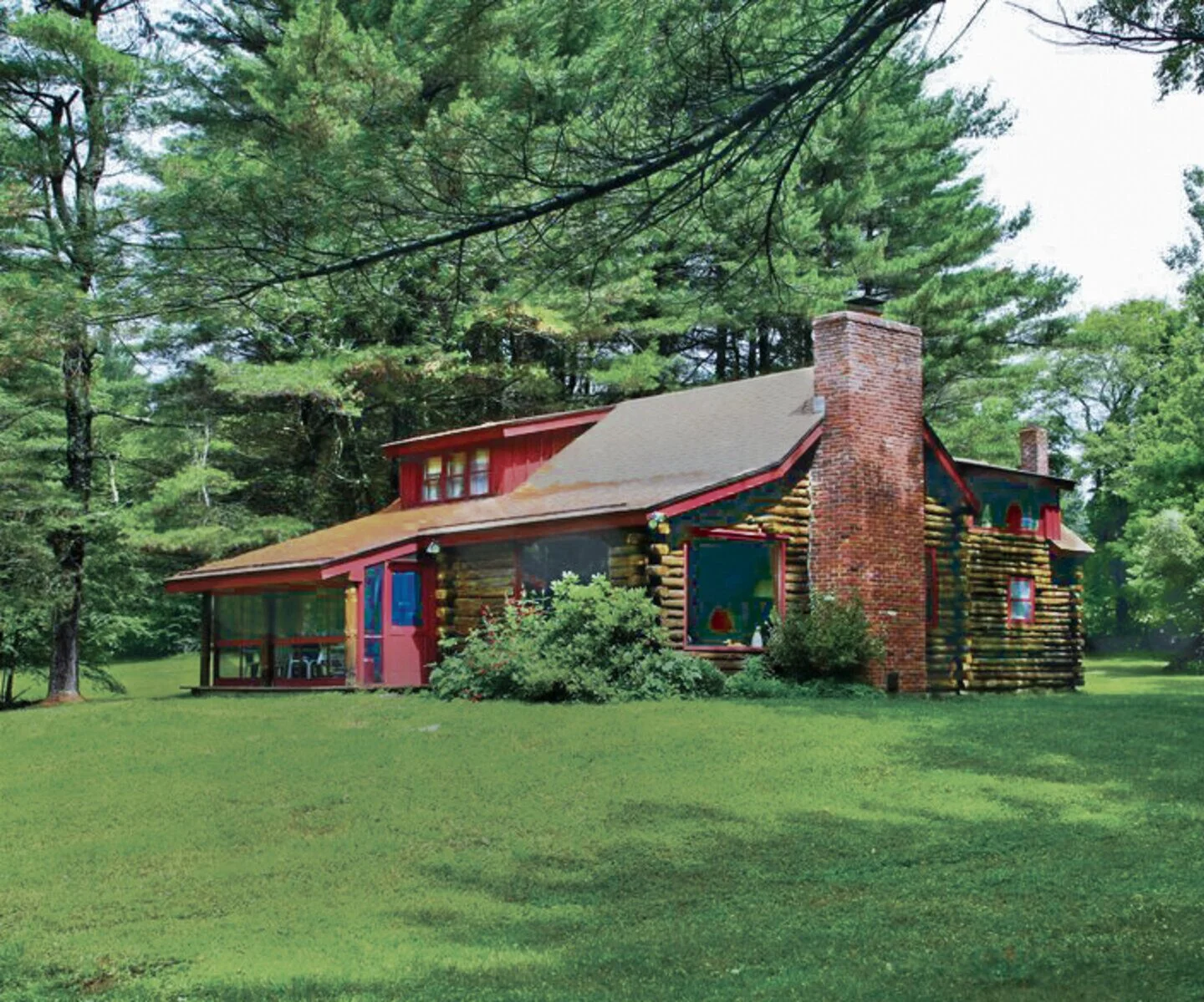 Modern Log Cabin — Before